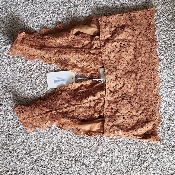 Copper Longline lace bralette - brand new - Picture 5 of 7